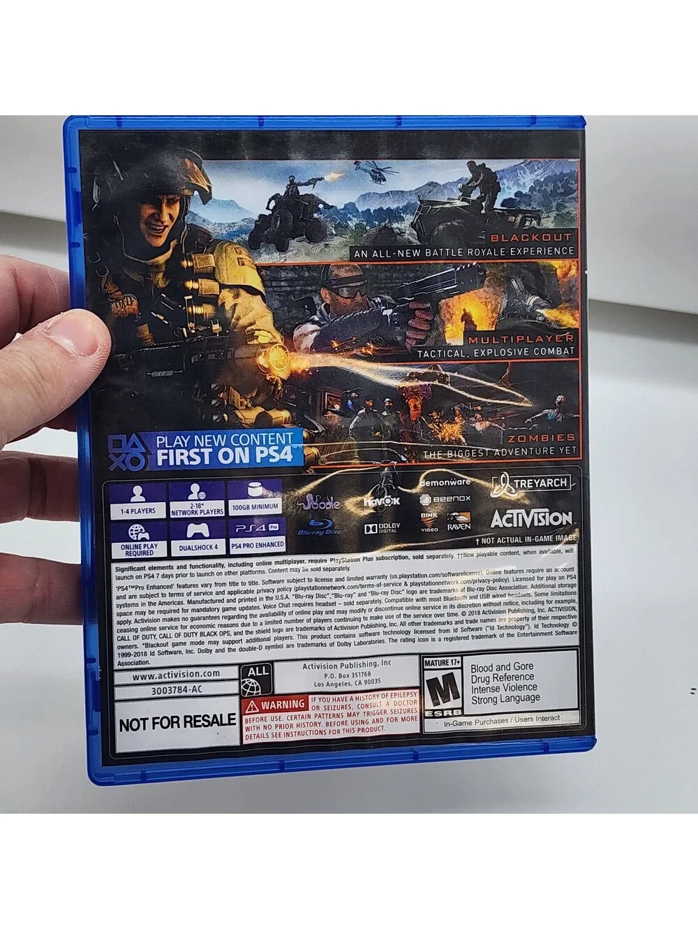 Activision call duty